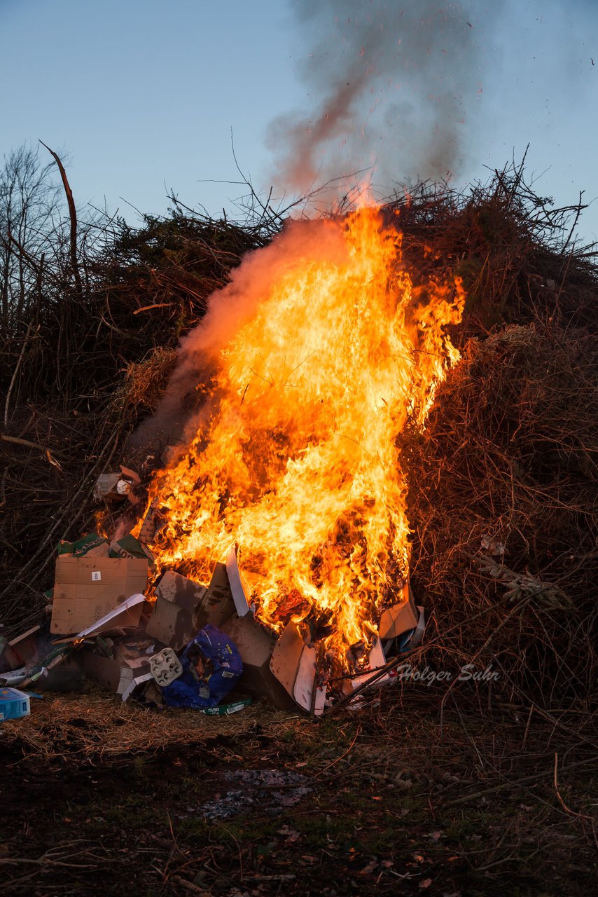 Bild 18 - Osterfeuer